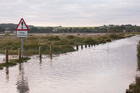 tidal flooding